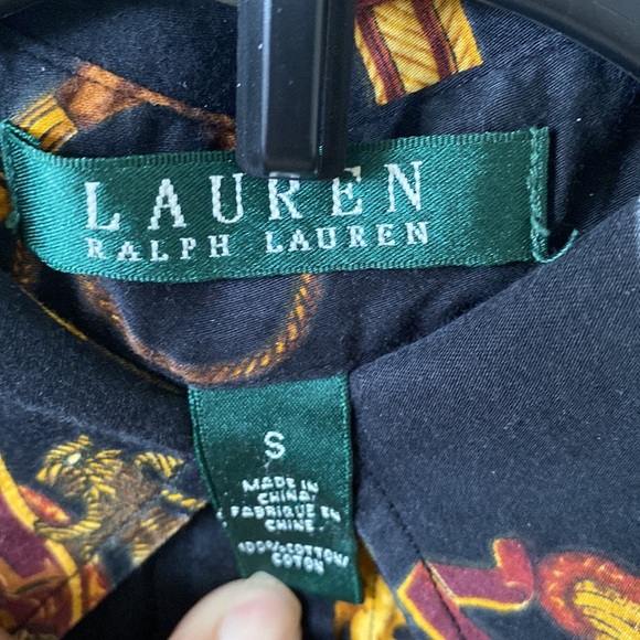 “Lauren Ralph Lauren” button down shirt; size small; worn once for pictures - Picture 4 of 4